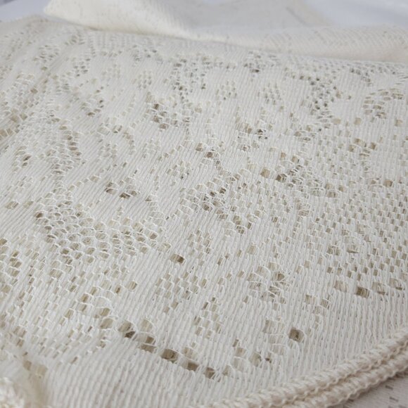 Quaker Lace vintage lace table set 12 pieces - Picture 12 of 13